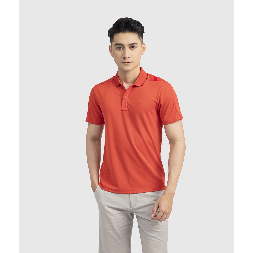 Áo polo nam INSIDEMEN màu sắc trẻ trung, chất liệu 100% Poly cao cấp co giãn thoáng mát - IPS004S1