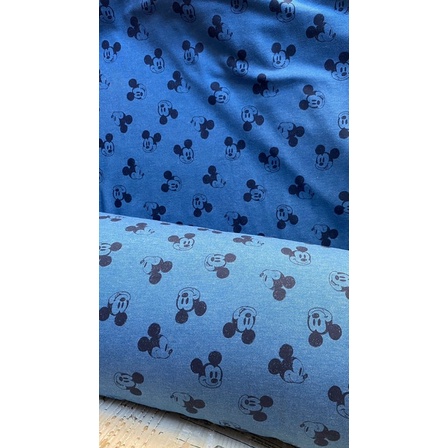 Vải nỉ bông cotton mikey