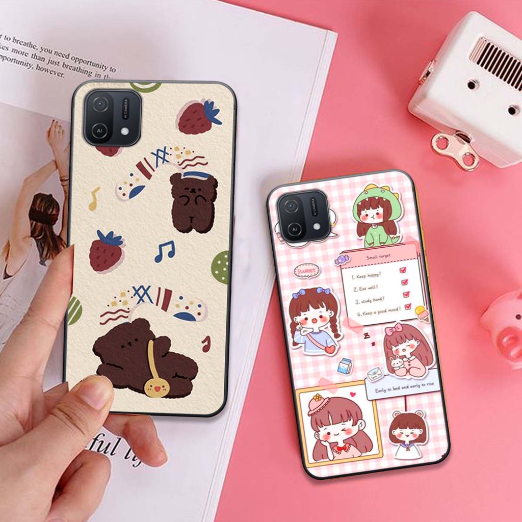 Ốp Oppo A16k HÀNG LOẠI 1 SIÊU BỀN. Vỏ Oppo in họa tiết dễ thương