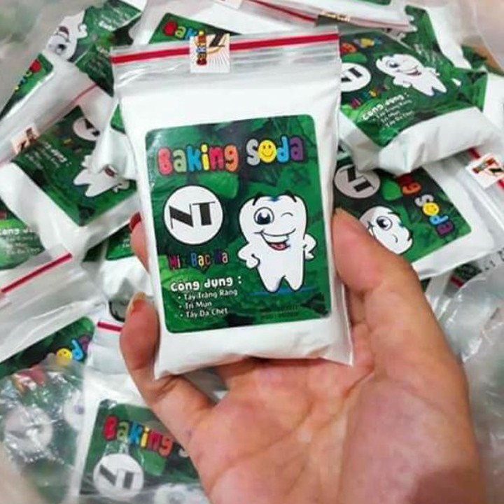 Bột baking Soda mix bạc hà