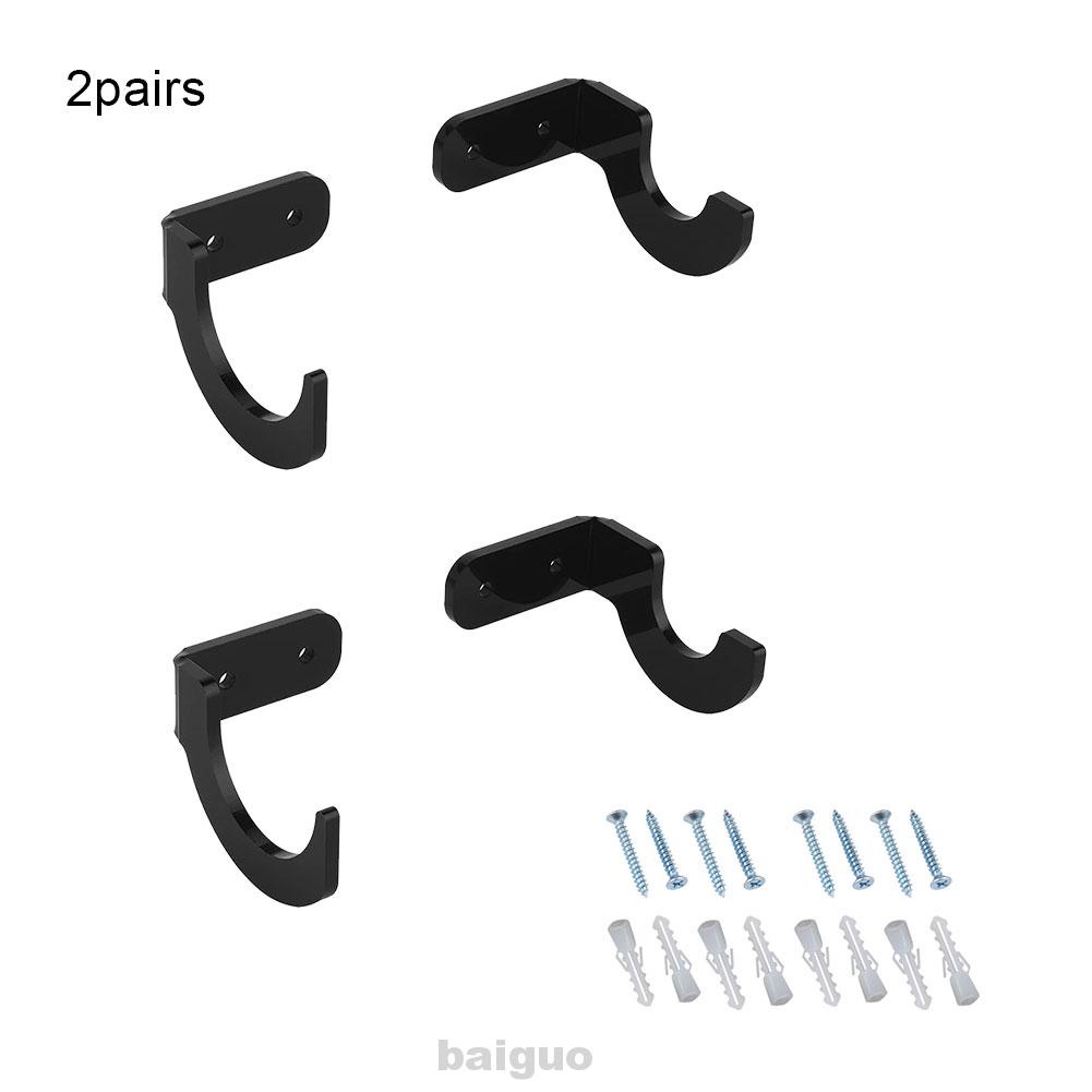 Set 2 Cặp Giá Đỡ Thanh Kiếm Nhẹ Gắn Tường Thông Dụng Dễ Lắp Đặt Cho Nhà Ở