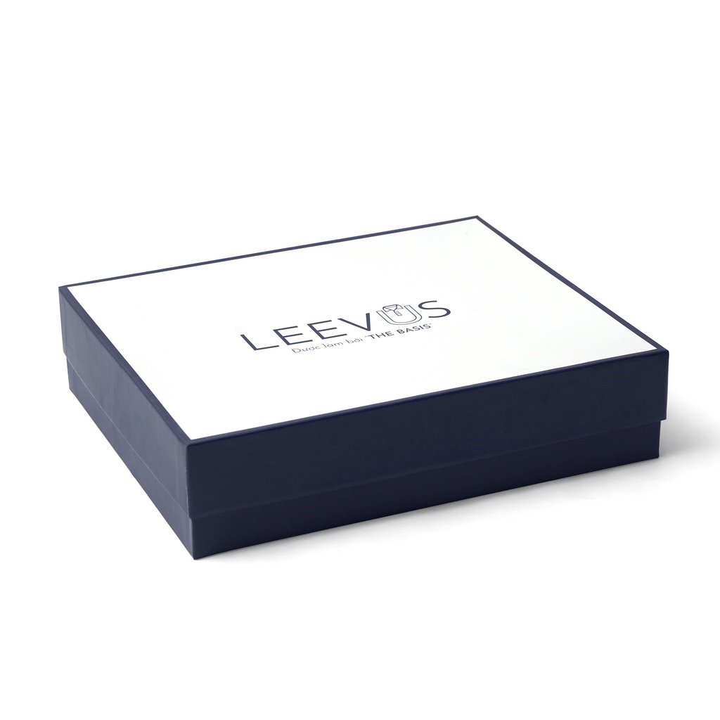 Hộp đựng LEEVUS cao cấp, chất liệu giấy Duplex dày dặn