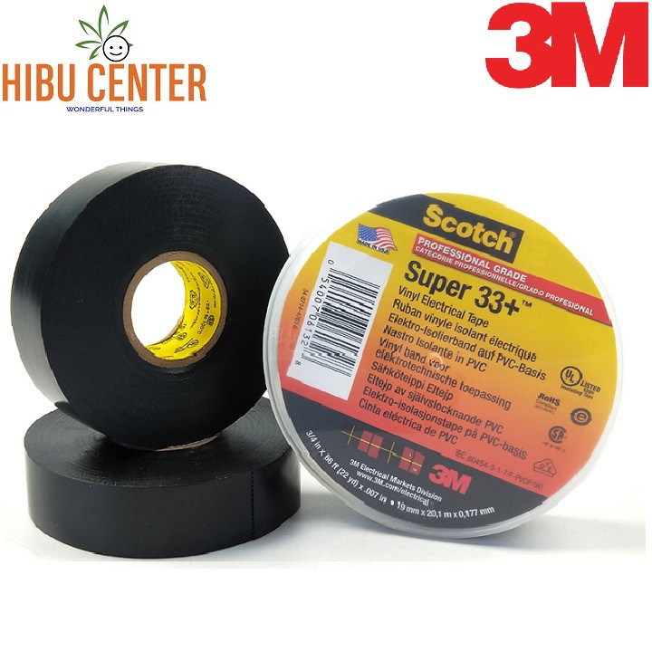 Cuộn băng keo cách điện 3M 33+
