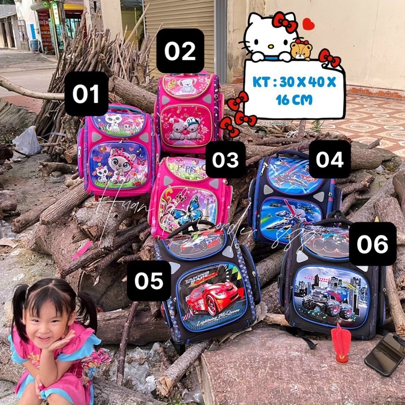 BALO CHỐNG GÙ CHO HỌC SINH CÂP 1-2