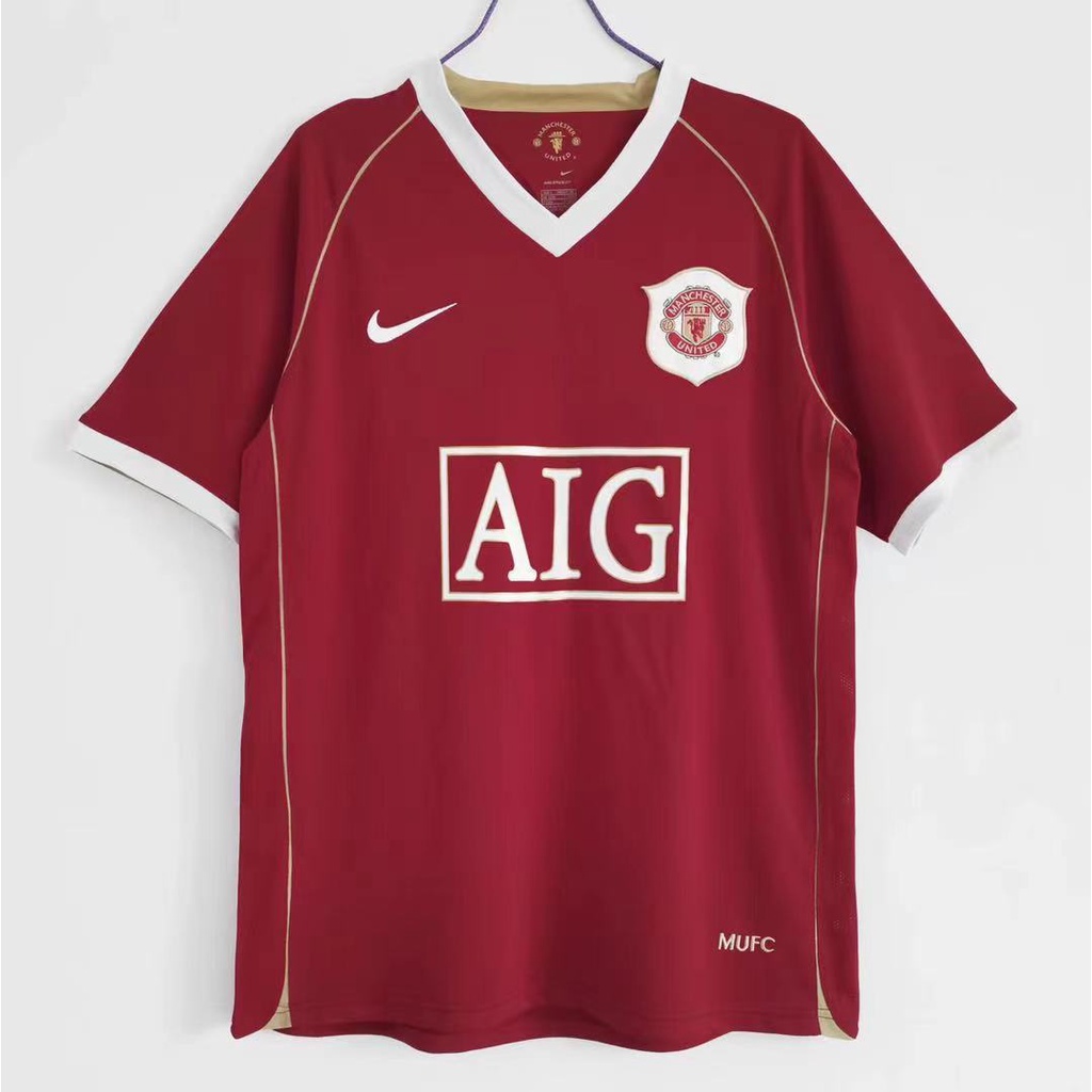 Áo Thun Nam Ngắn Tay 2006-2007 Manchester United