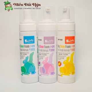 Bọt tắm khô cho Hamster, Thỏ, Bọ, Nhím JOlLLY 200ml