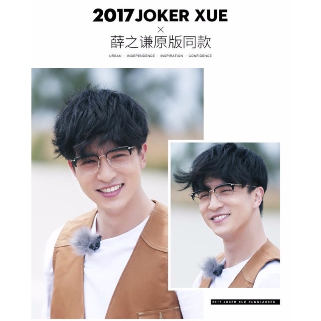 Kính Giả Cận, Gọng Kính Cận Nam Nữ Hoạ Tiết CH Cao Cấp Unisex Jolie Eyewear chống ánh sáng xanh, UV400