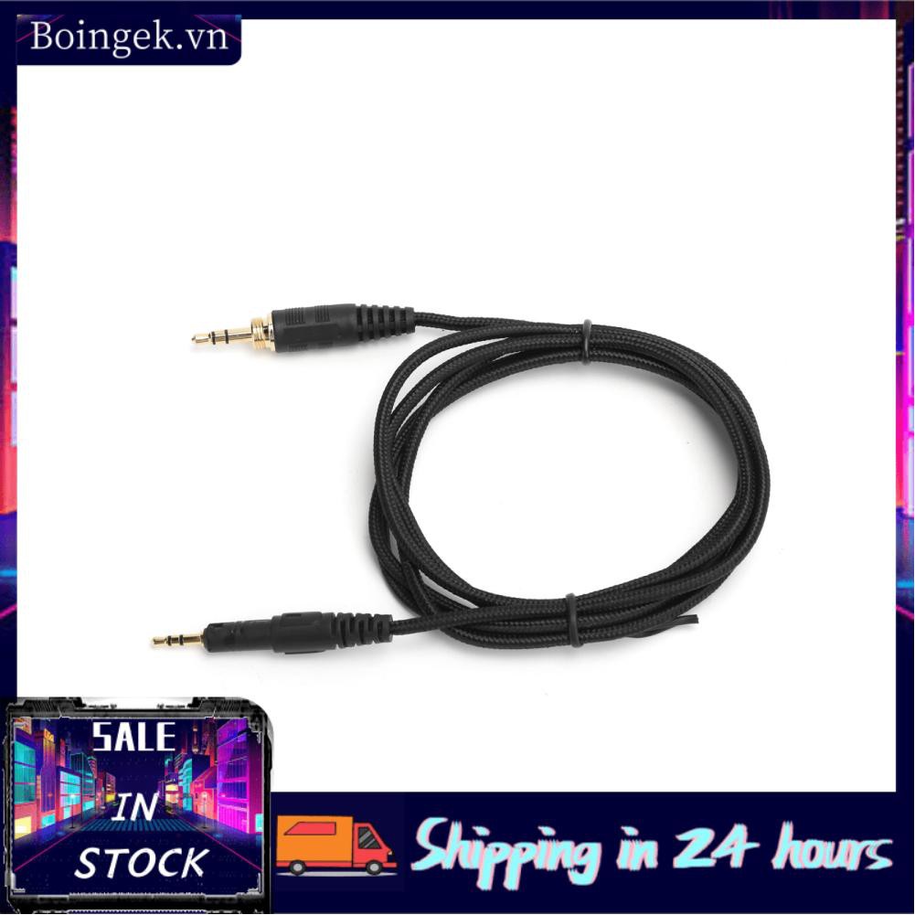 Boingek Headphone Audio Cable Braid AUX Cord Replacement for Audio‑Technica ATH‑M50X/M40X