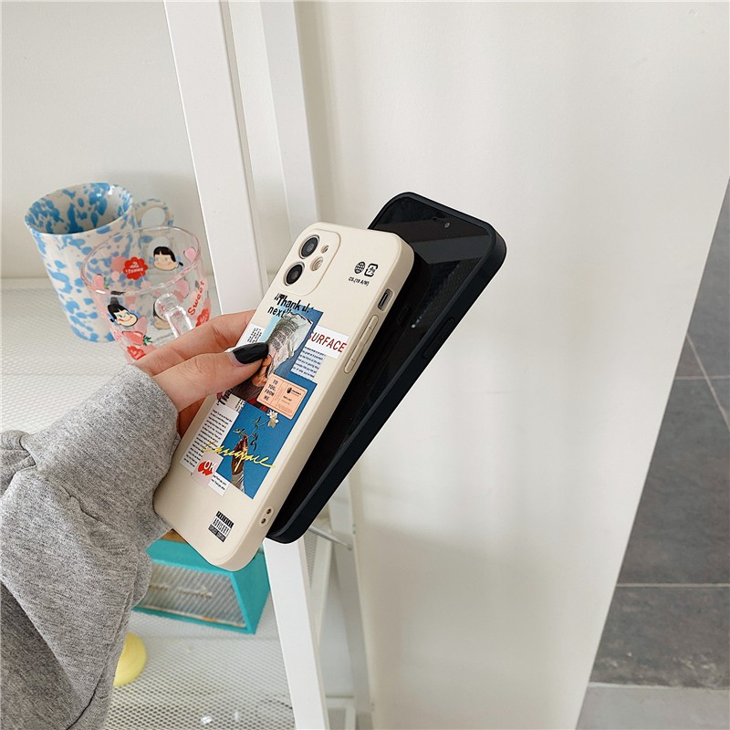 Ốp Điện Thoại TPU Mềm Chống Rơi Bảo Vệ Camera Cho IPhone 14 Pro max 14 Plus 13 12 Pro max 11 Pro max x xs max xr 7 8 Plus