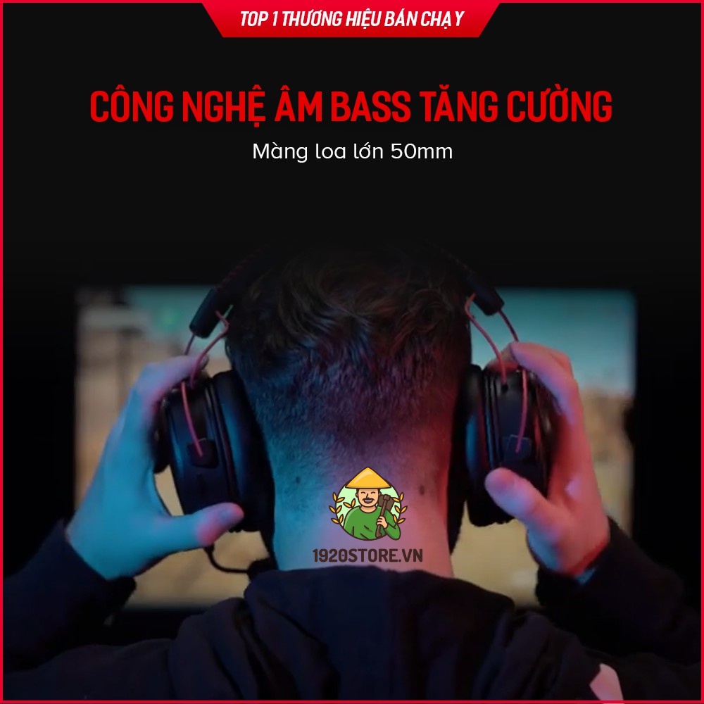 Tai Nghe Gaming MPOW Air SE BH439A Âm Thanh Vòm 360 Độ, Bass Tăng Cường, Mic Chống Ồn - BH 24 Tháng