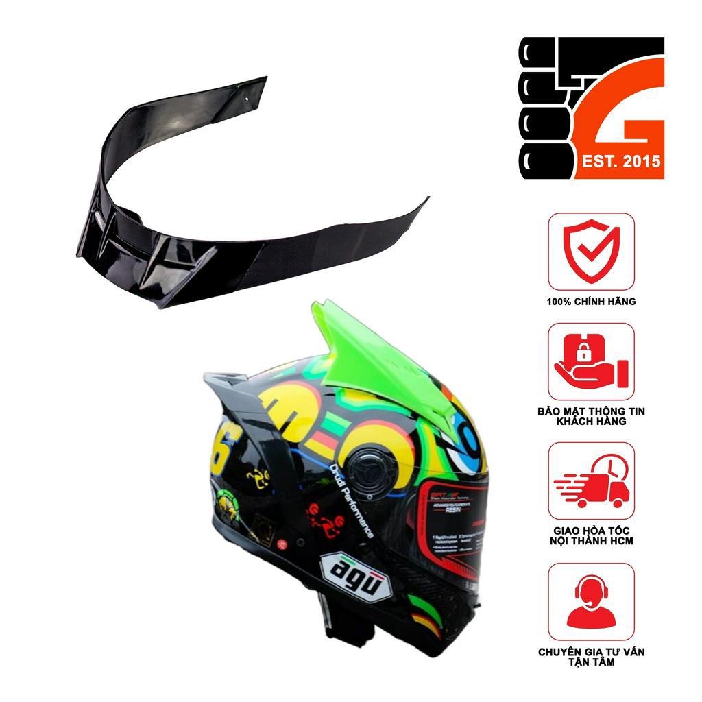 Đuôi Gió Pista Gắn Nón Fullface - 3/4 đầu - V.V - Tặng keo dán đuôi gió 3M
