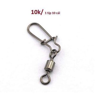 Khoá móc khoá móc 10k 1 tip 10 cái