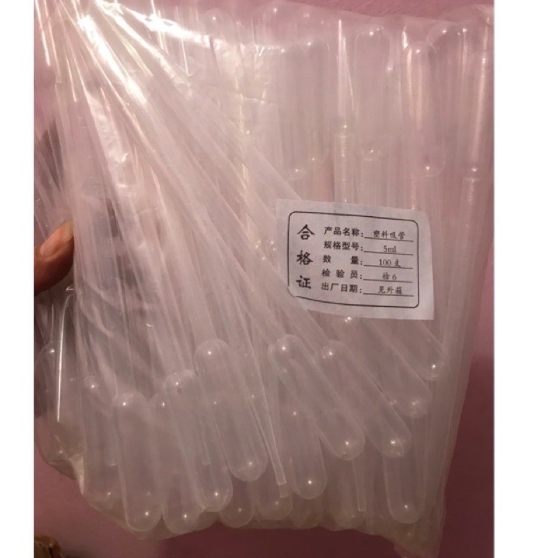 Sỉ combo 100 ống hút artemia, pipet 3ml 5ml 10ml