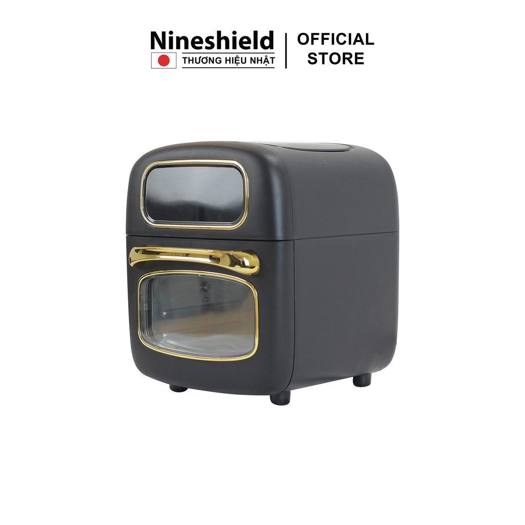 Nồi chiên không dầu Nineshield KB-7001M điện tử dung tích 10L - Nồi chiên đa năng an toàn cho sức khoẻ - Hàng chính hãng