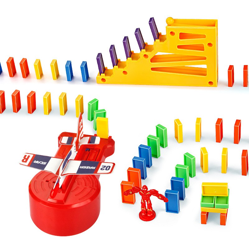 Đồ chơi Cơ quan 120 Domino đột phá - Đồ chơi Máy bay