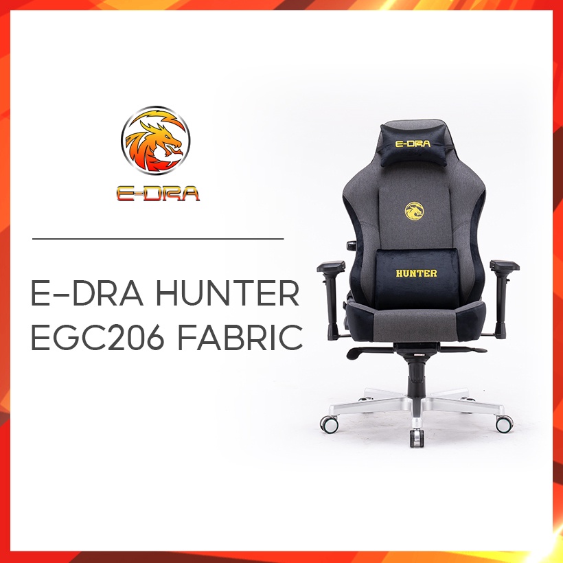 Ghế gaming E-Dra Hunter EGC206 Fabric (Hàng chính hãng)