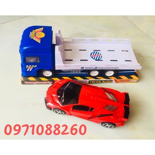 ĐỒ CHƠI XE TẢI  CHỞ THEO Ô TÔ