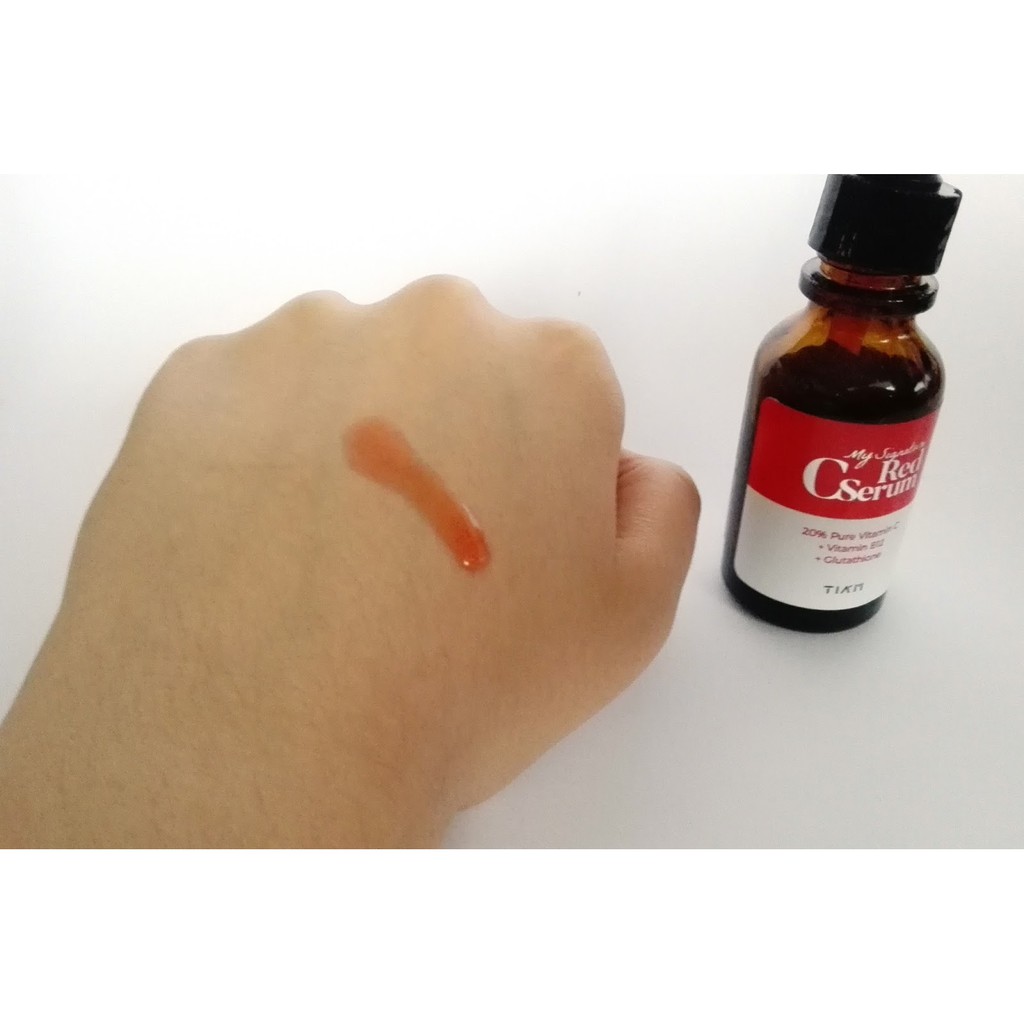 Tinh chất phục hồi dưỡng trắng sáng da, mờ vết thâm Tiam My Signature Red C Serum 30ml | BigBuy360 - bigbuy360.vn