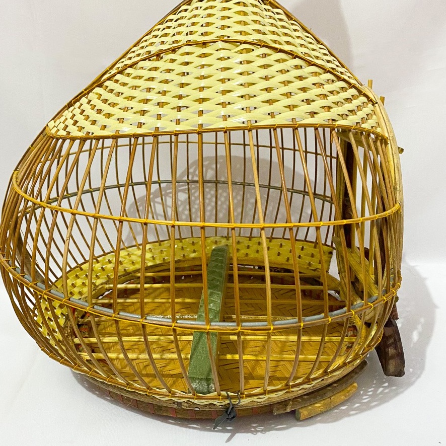 [Mã PET50K giảm Giảm 10% - Tối đa 50K đơn từ 250K] Lồng cu gáy Halosung lồng nuôi chim cu gáy quả đào đẹp cao cấp LC76
