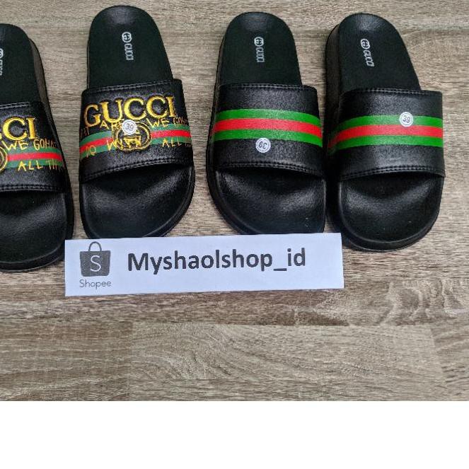 Dép Xỏ Ngón Gucci Màu Đen Size 36-43: D (2.2) Cho Nam Nữ