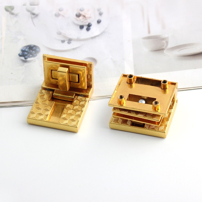 Khóa Kim Loại Dạng Xoắn DIY Dành Cho Túi Xách Đeo Vai