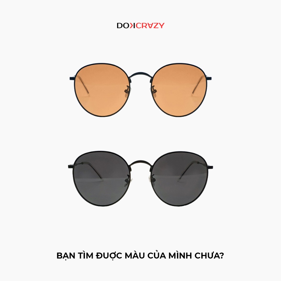 Kính mát DOKCRAZY OLIVIA phi công xu hướng thời trang nam nữ, chống tia UV400 , dáng basic đơn giản dễ đeo và dễ phối đồ