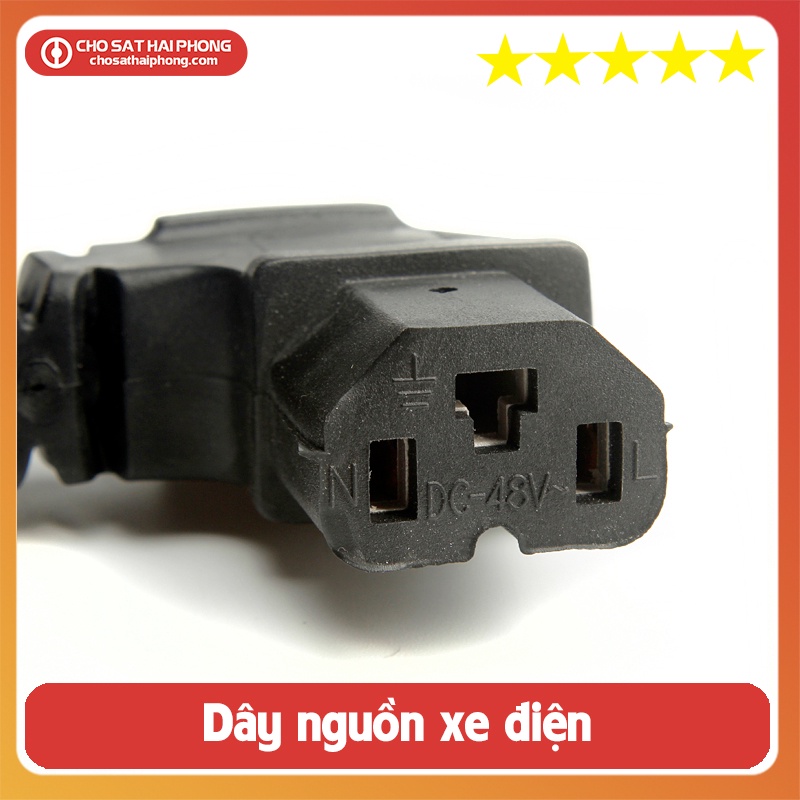 Dây nguồn sạc xe đạp điện - Chợ Sắt Hải Phòng Online