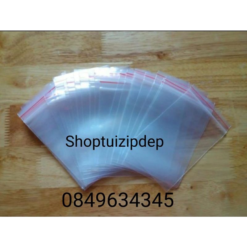 (Mã FSS24APR5 hoàn 20k xu đơn từ 0 đồng) 1kg túi zip vuốt mép loại đẹp, đủ số từ 00-12 (4x5 - 35×45)