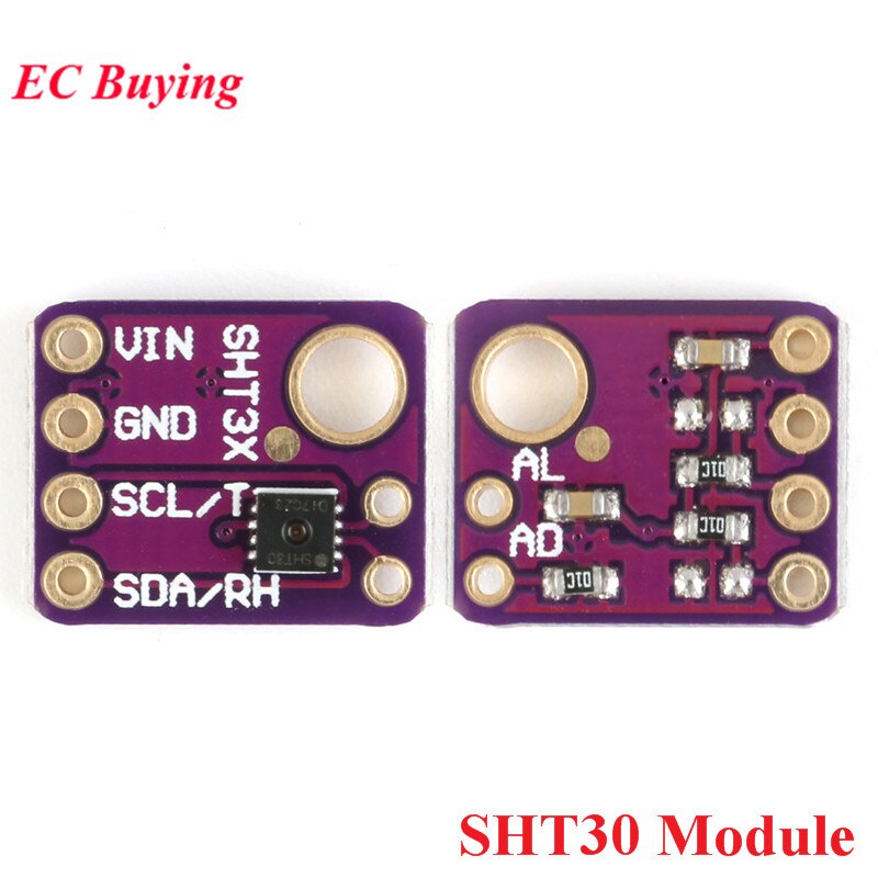 Mô Đun Cảm Biến Nhiệt Độ Và Độ Ẩm SHT30 SHT31 SHT35 SHT4 0SHT41 SHT45 IIC I2C GY-SHT30-D GY-SHT31-D