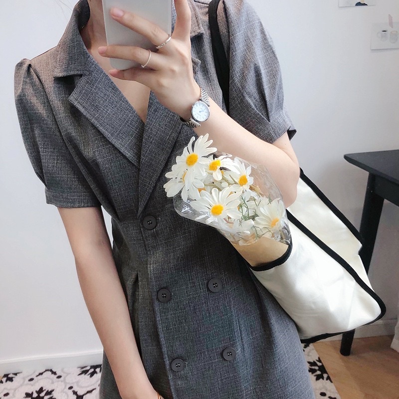 Váy vest nữ công sở dạo phố - V003