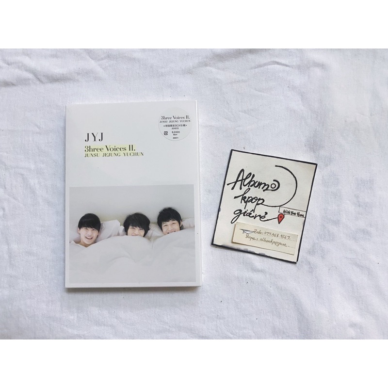 Dbsk Tvxq Jyj DVD Japan nguyên seal gồm 2 DVD.