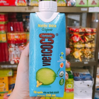 Nước dừa organic vietcoco 330ml