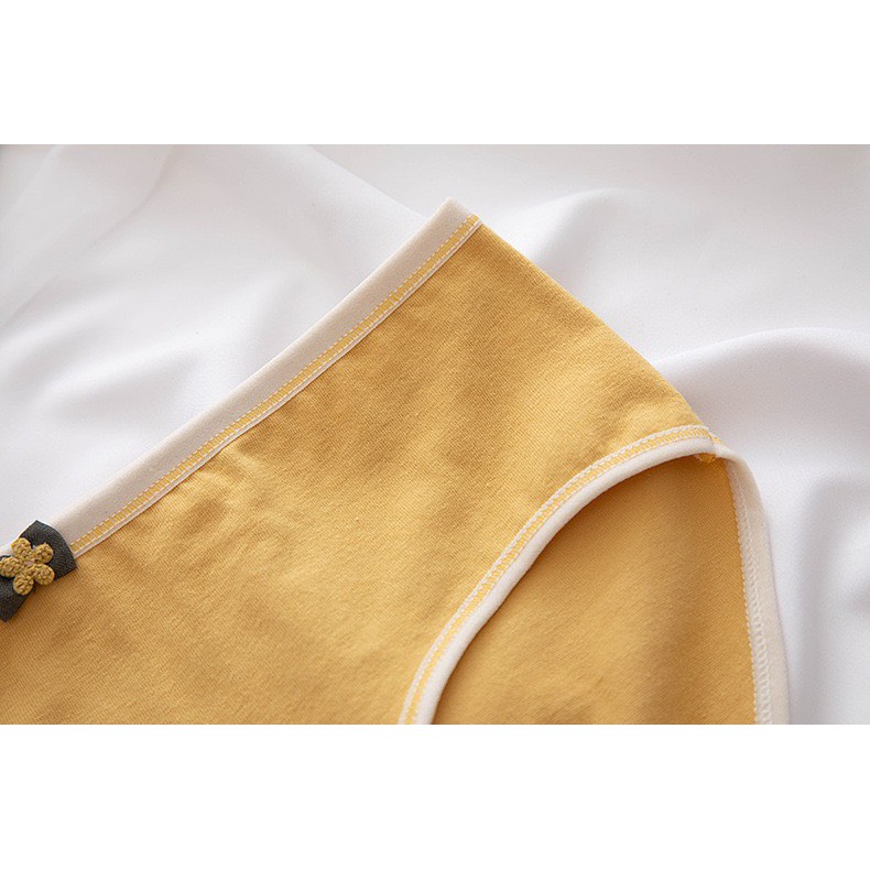 Quần Lót Nữ ❤️FREESHIP❤️ Quần Cotton Nữ Viền phối đính nơ điệu đà tôn dáng trẻ trung mã A358 | BigBuy360 - bigbuy360.vn