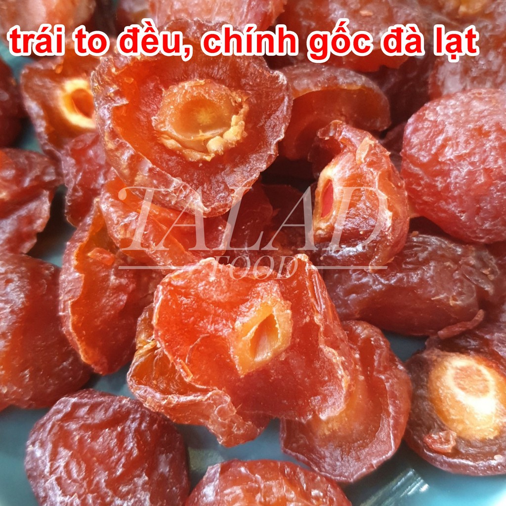 Ô mai đào nâu bổ đôi NUTTY NICE, đồ ăn vặt Sài Gòn, mềm chua chua ngọt ngọt thích hợp ăn bánh uống trà