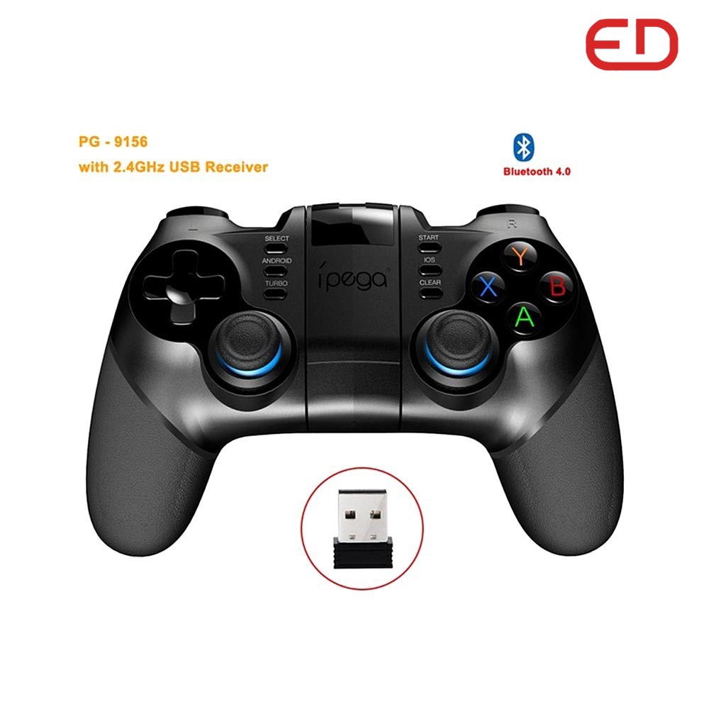 Tay cầm chơi game IPEGA PG-9156 kết nối Bluetooth tương thích với điện thoại thông minh/TV/PC/TV Box