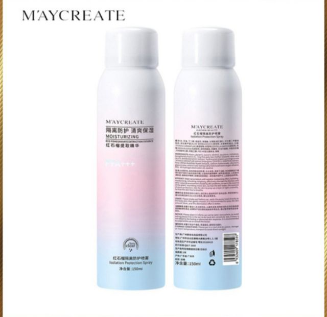 Xịt chống nắng chính hãng Maycreate 150ml | BigBuy360 - bigbuy360.vn