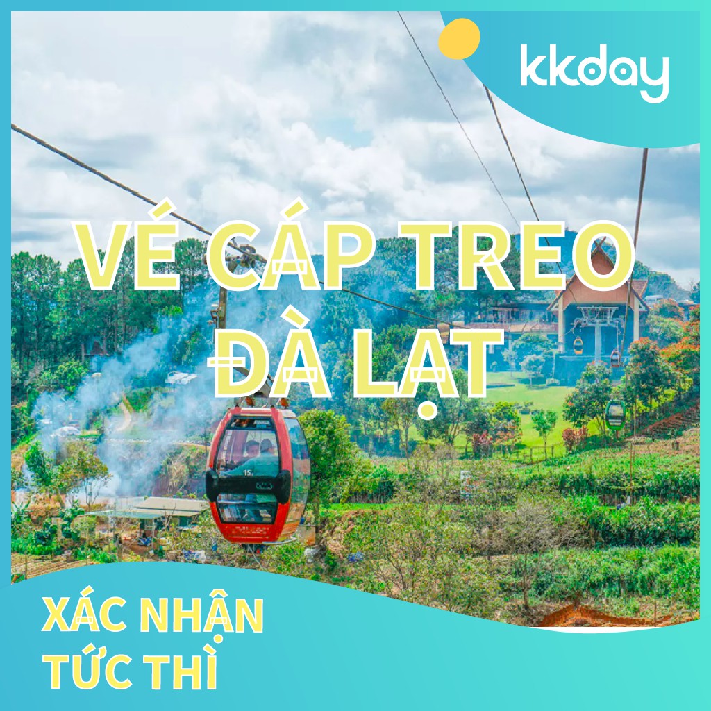 Đà Lạt [E-Voucher] - Vé Cáp Treo (Khứ Hồi)