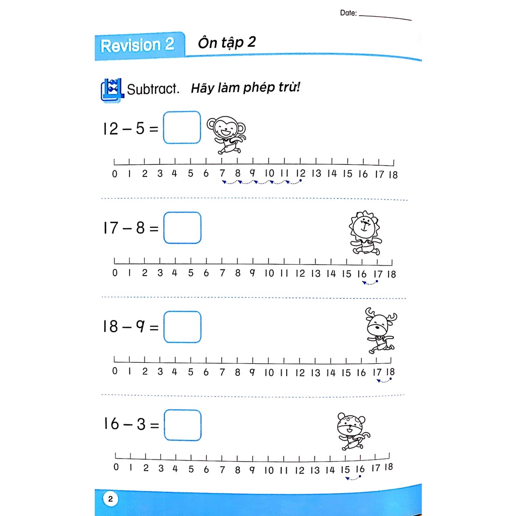 Sách - Toán Song Ngữ Tiền Tiểu Học 6 - Activity Book