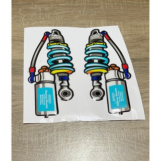 (GIÁ 9K) Tem nổi - Phản quang - Logo dán xe máy