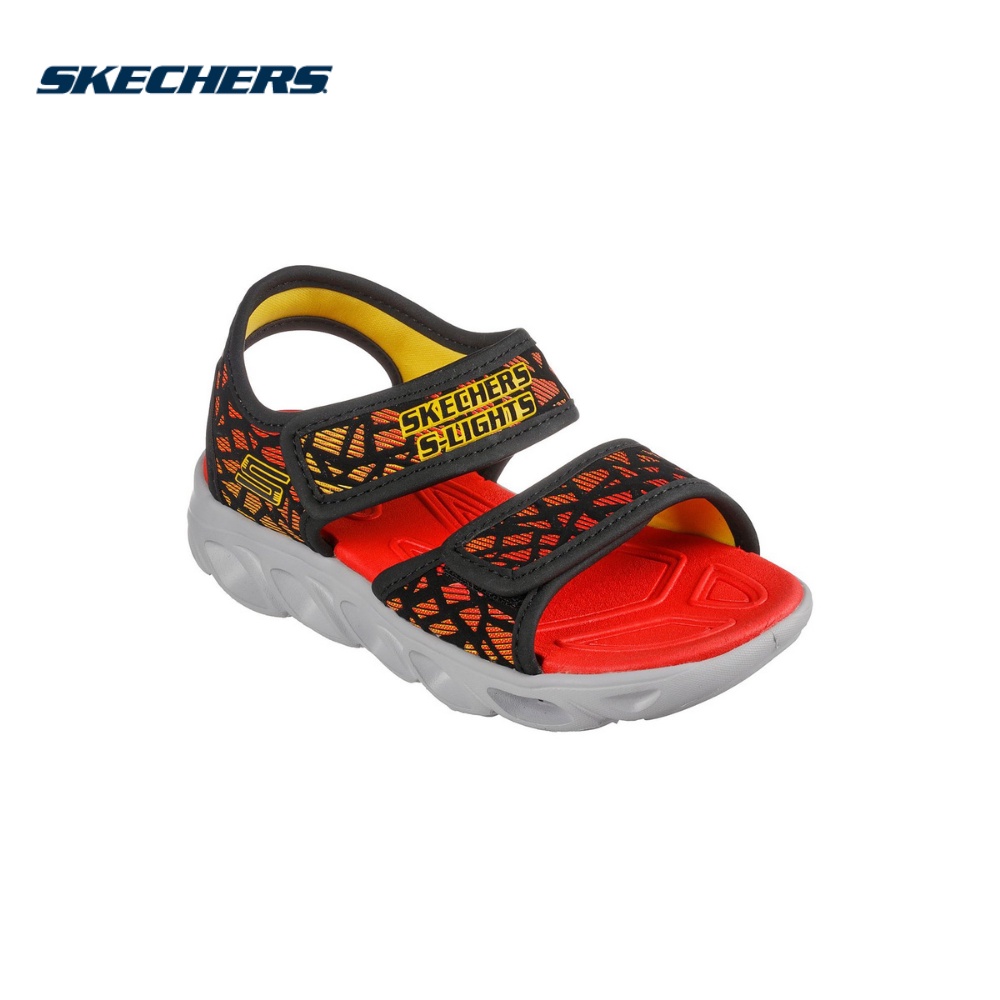 Giày sandal bé trai Skechers Hypno-Splash - 402003L-BKRD
