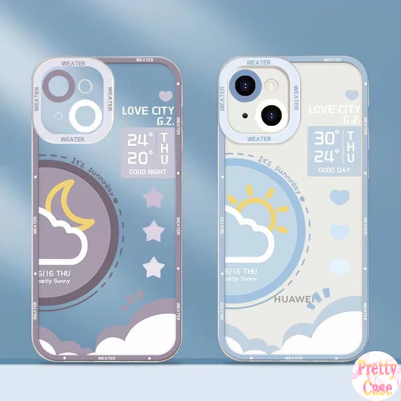 Ốp Điện Thoại Cho OPPO A77 A76 A36 A94 A93 A74 A16 A15S A95 A54 A53 A33 A52 A92 A31 A5 A9 2020 A7 A5S AX7 A3S A12e Reno 5F 4F 7 6 5 4 F11 F9 Báo cáo thời tiết