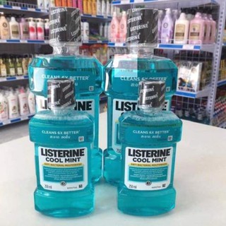 Nước súc miêng LISTERINE 750ML tặng kèm chai 250ml THAI .