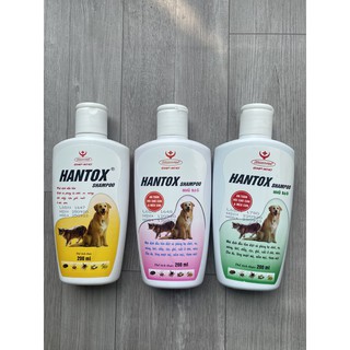 Sữa tắm Hantox 😹FREESHIP😻 diệt bọ chét ve rận trên chó mèo