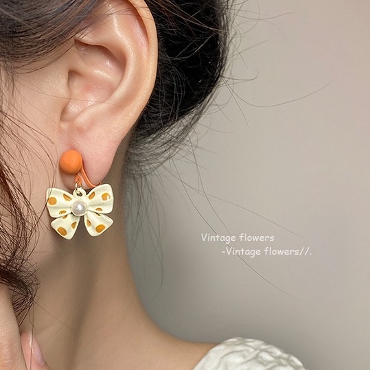 Set 5 Khuyên Tai Đính Ngọc Trai Giả Xinh Xắn Cho Nữ