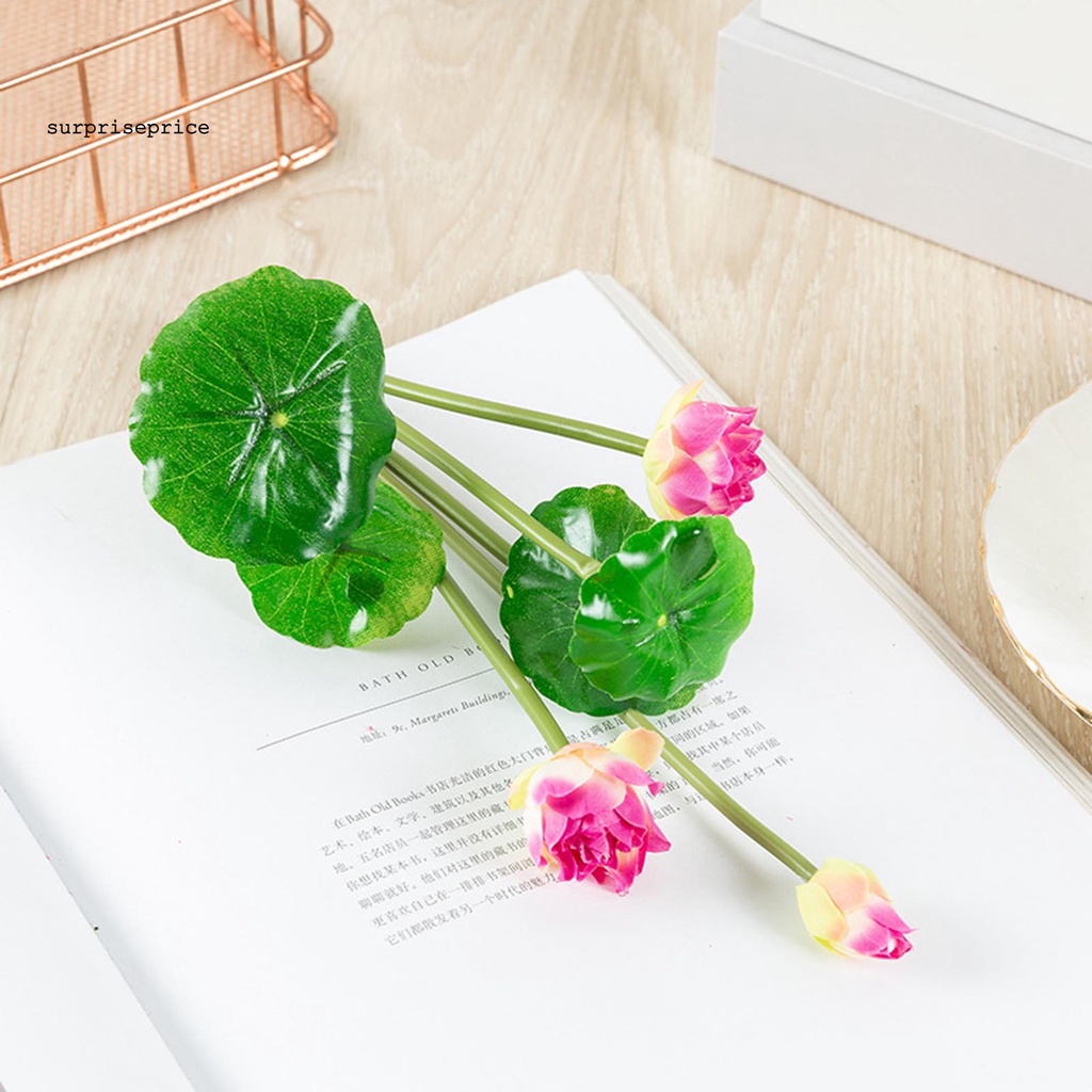 Hoa sen nhân tạo bằng lụa đẹp mắt thích hợp trang trí sân vườn