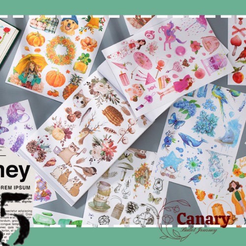 Quyển 50 sticker A5