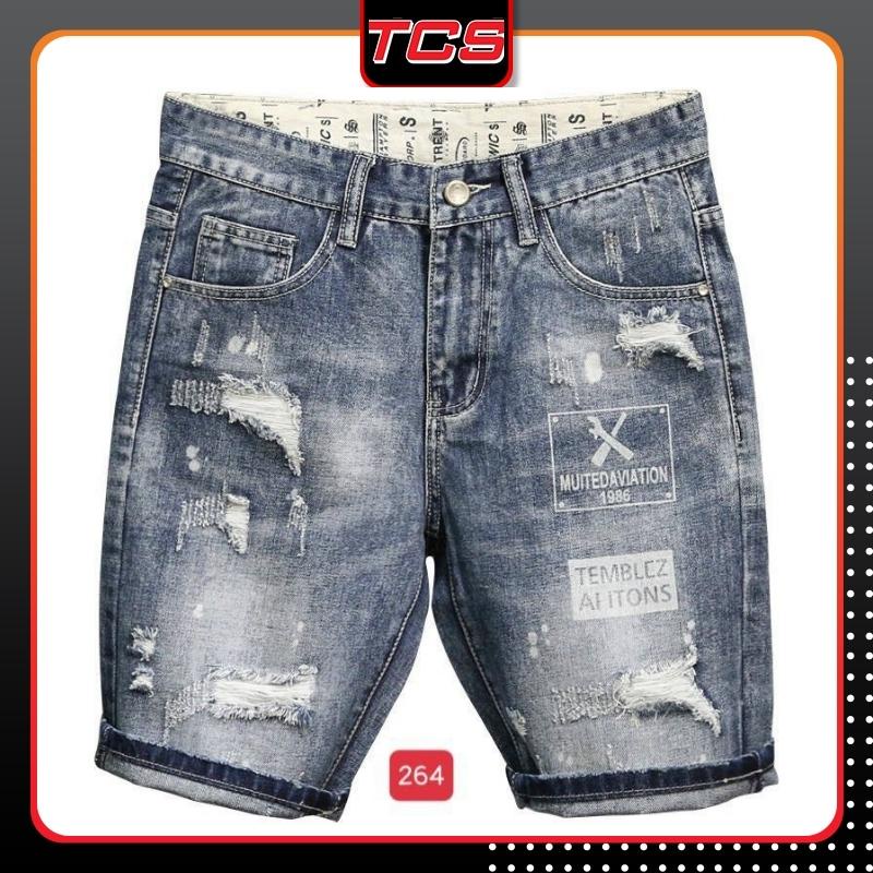 Quần short nam ,quần bò rách hàn quốc cao cấp nhiều mẫu Hot TCS 264