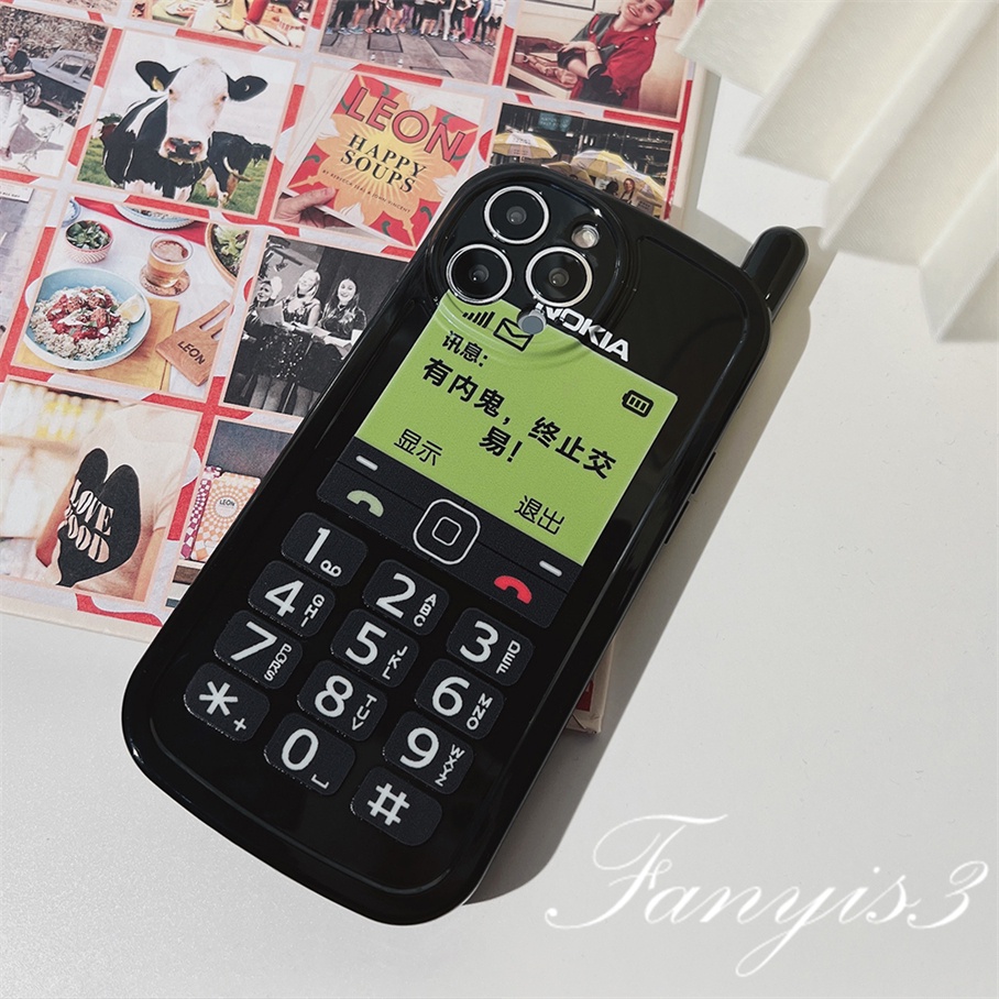 Ốp Điện Thoại Mềm Trong Suốt Họa Tiết Máy BB Cho iPhone 13 12 11 Pro Max X XR Xs Max 8 7 Plus SE 2020