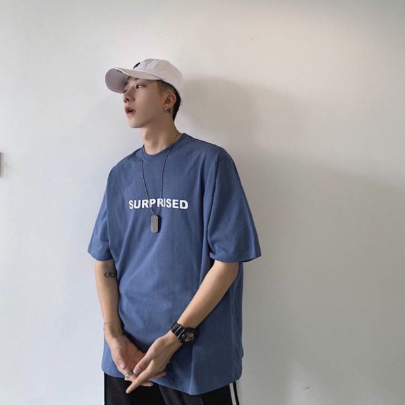 Áo thun tay lỡ dạng cặp SURPRISED🥰