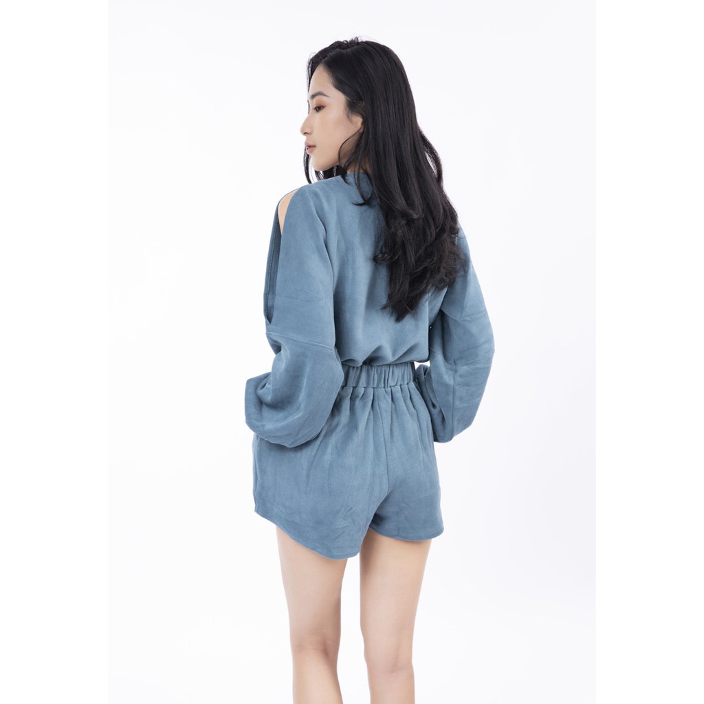 [Mã BMLTA50 giảm 50K đơn 150K] Bộ set xẻ vai lưng thun - Lovadova 20O05C010